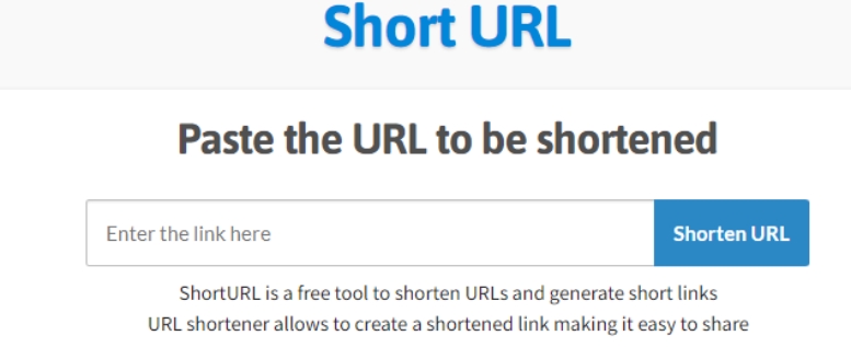 5- Shorten Your URLs